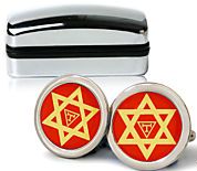 royal arch Triple Tau cufflinks